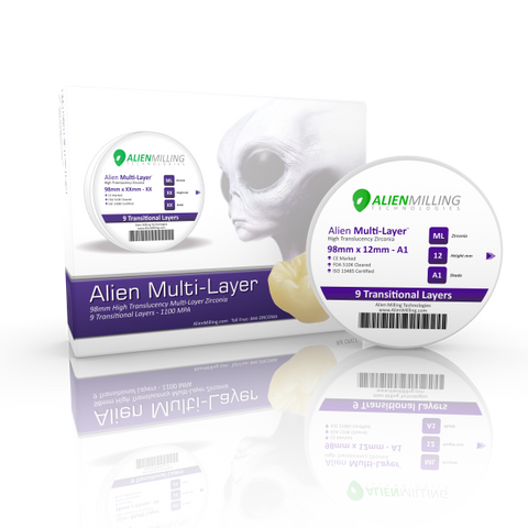 Alien Multi-Layer 98mm Zirconia Disc
